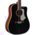 Violão Tagima Swell BK Collection Series Folk de Aço Preto C/ Afinador