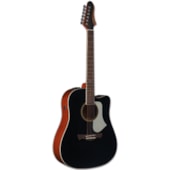 Produto Violão Tagima Swell BK Collection Series Folk de Aço Preto C/ Afinador