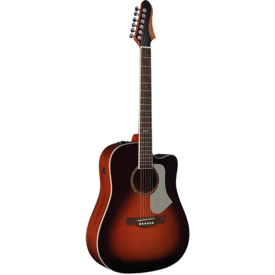 Violão Tagima Swell HB Collection Series Folk de Aço Honeyburst C/ Afinador