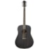 Violão Tagima TBW-300 BK Black Wood Series Preto Fosco Eletroacústico Folk Half Cutaway Aço