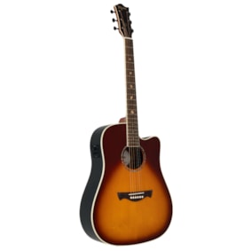 Violão Tagima Toronto CB Cherryburst Canada Series Eletroacústico Tampo Sólido C/ Bag Violão Tagima Toronto CB Cherryburst Canada Series Eletroacústico Tampo Sólido C/ Bag
