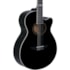 Violão Tagima Vegas BK America Series Mini Jumbo De Nylon C/ Afinador Preto