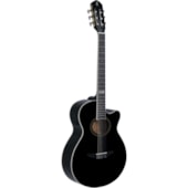 Produto Violão Tagima Vegas BK America Series Mini Jumbo De Nylon C/ Afinador Preto