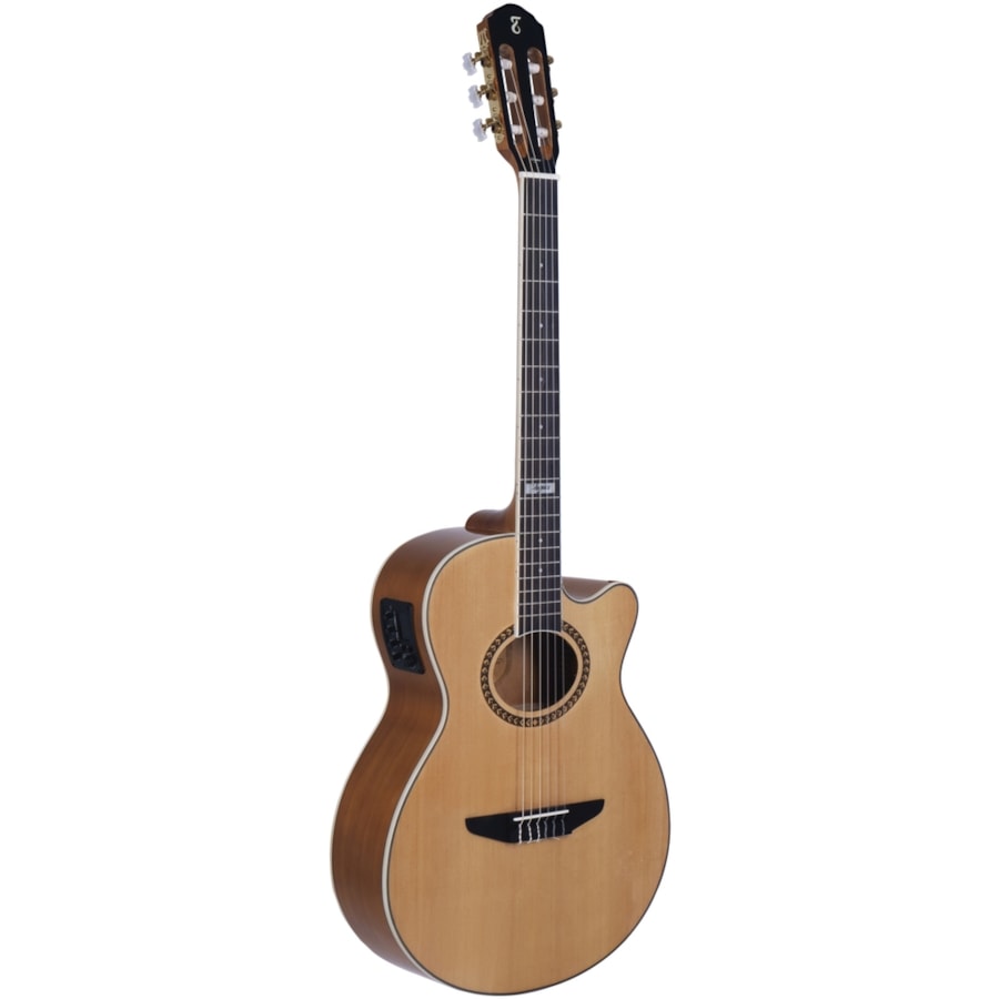 Violão Tagima Vegas NA America Series Mini Jumbo De Nylon C/ Afinador Natural