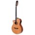 Violão Tagima Vegas NS LH America Series Mini Jumbo De Nylon C/ Afinador Natural Fosco Canhoto