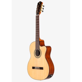 Violão Tagima Vesperata Cutaway Natural Eletroacústico Nylon
