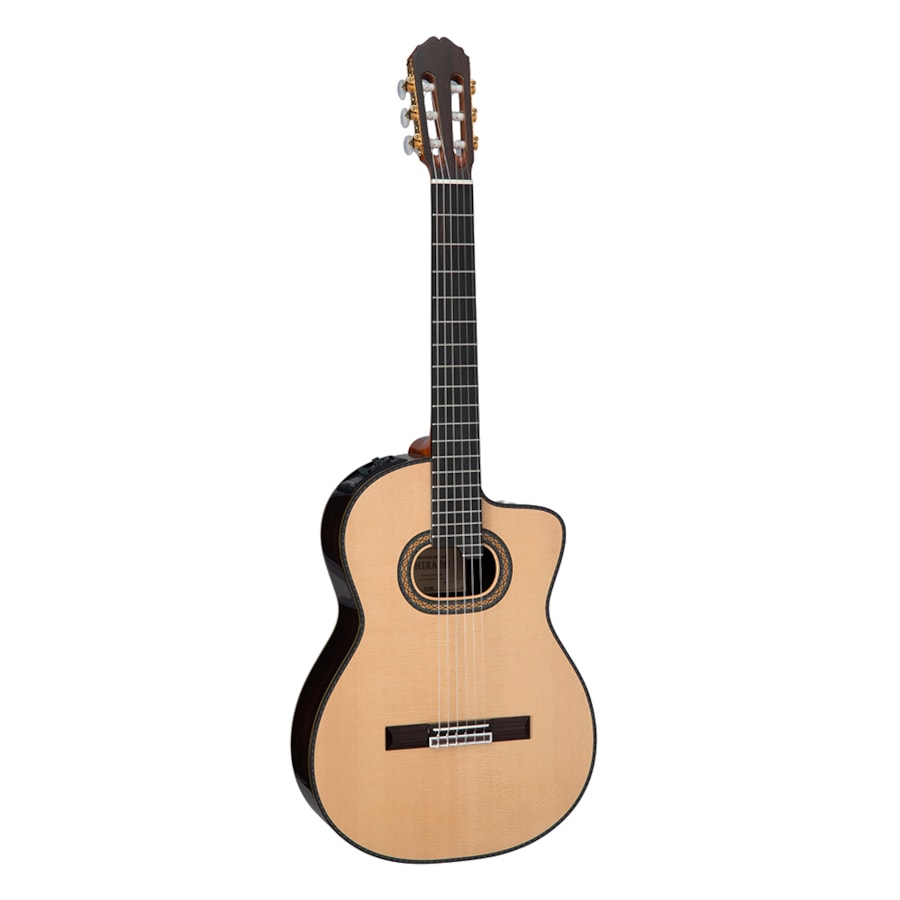 Violão Takamine DH90 Natural Japonês Nylon Pré CT4-DX Com Semicase Violão Takamine DH90 Natural Japonês Nylon Pré CT4-DX Com Semicase