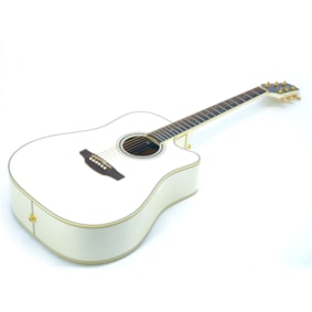 Violão Takamine GD37CE PW Pearl White Pré TP-3G