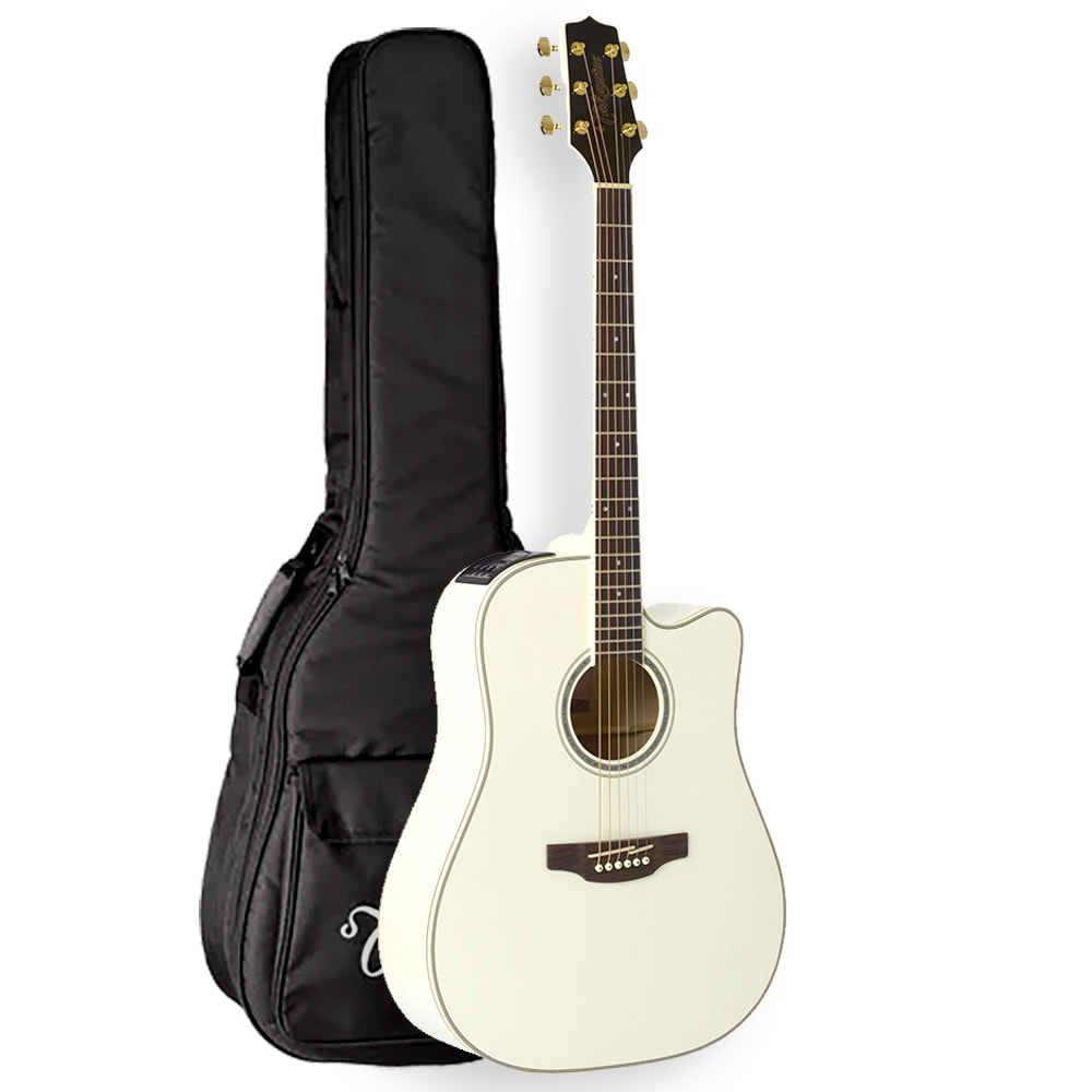 Violão Takamine GD37CE PW Pearl White Pré TP-3G - Akustica Musical