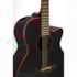 Violão Takamine GF49CE CB Cosmic Black Pré TP3G Eletroacústico Aço  Violão Takamine GF49CE CB Cosmic Black Pré TP3G Eletroacústico Aço