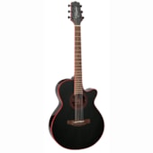 Produto Violão Takamine GF49CE CB Cosmic Black Pré TP3G Eletroacústico Aço 