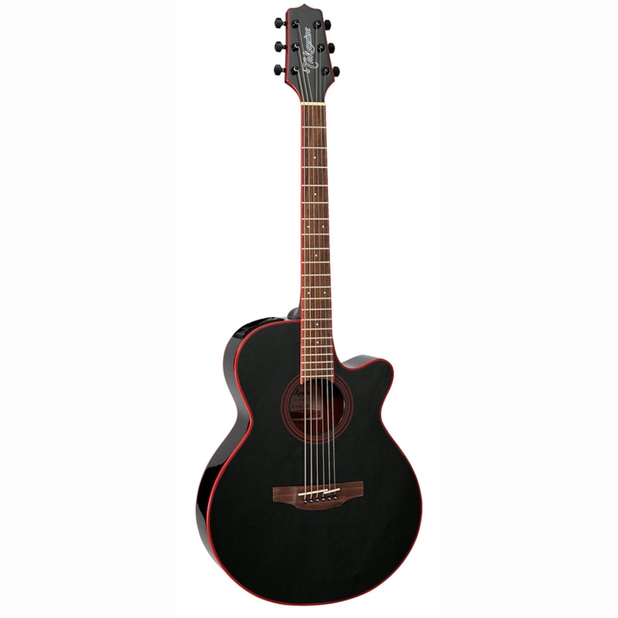 Violão Takamine GF49CE CB Cosmic Black Pré TP3G Eletroacústico Aço  Violão Takamine GF49CE CB Cosmic Black Pré TP3G Eletroacústico Aço