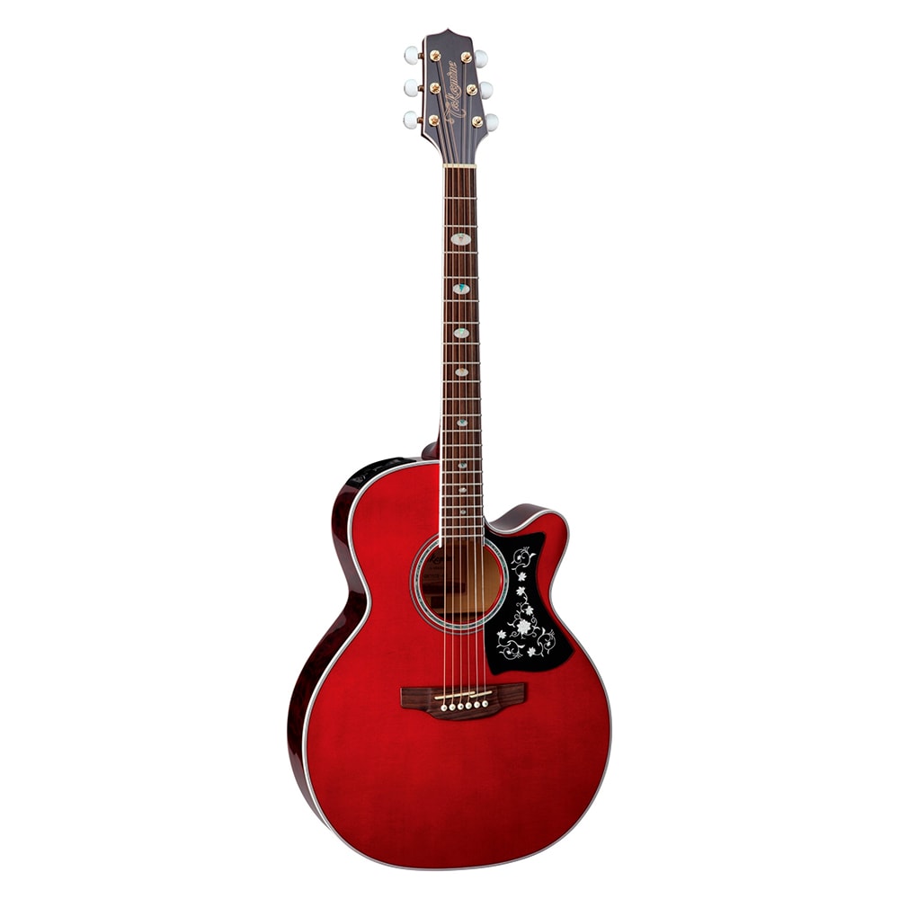 Violão Takamine GN75CE WR Wine Red Eletroacústico Aço