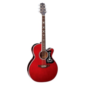 Violão Takamine GN75CE WR Wine Red Eletroacústico Aço