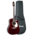 Violão Takamine Japonês JJ325S RCL Red Stain Eletroacústico Aço C/ Semi Case