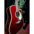 Violão Takamine Japonês JJ325S RCL Red Stain Eletroacústico Aço C/ Semi Case