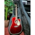 Violão Takamine Japonês JJ325S RCL Red Stain Eletroacústico Aço C/ Semi Case
