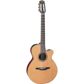 Violão Takamine Japonês P3FC NS Natural Satin Eletroacústico Nylon C/ Semi Case