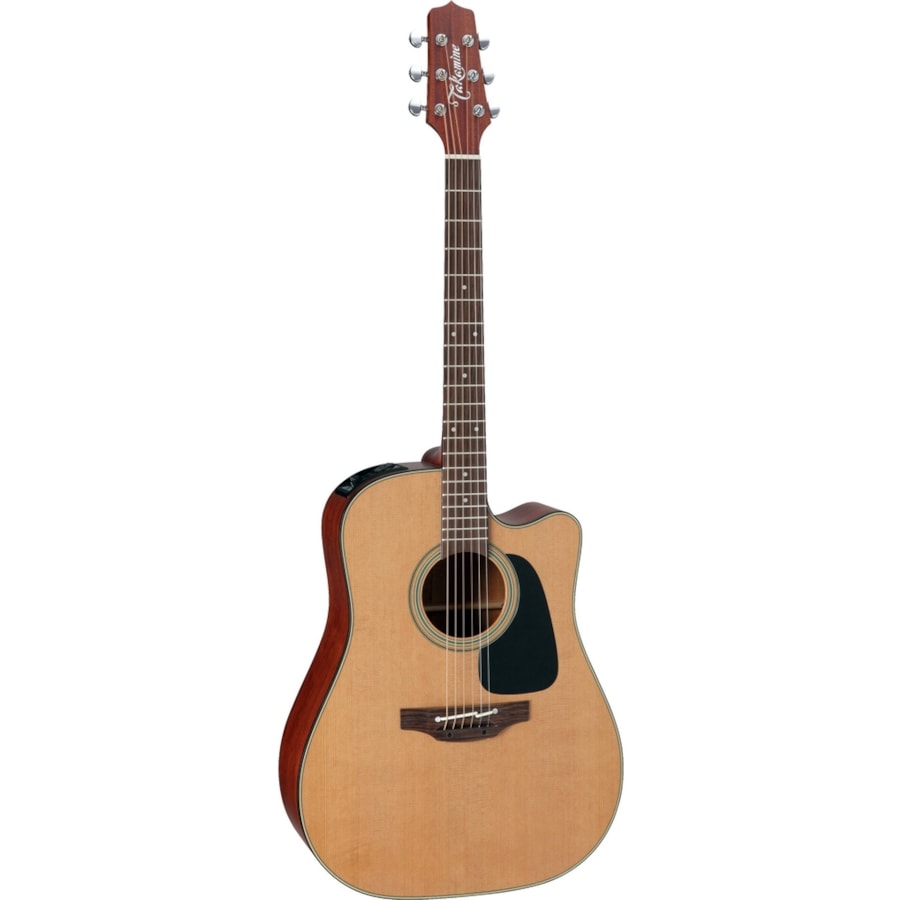 Violão Takamine P1DC NA Pro Series 1 Folk de Aço Japonês C/ Afinador CT-4BII Natural C/ Hard Case