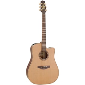 Violão Takamine P3DC NS Japonês Natural Fosco Pro Series 3 Folk de Aço CT-4BII C/ Semicase Violão Takamine P3DC NS Japonês Natural Fosco Pro Series 3 Folk de Aço CT-4BII C/ Semicase