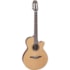 Violão Takamine P3FCN NS Pro Series 3 FCN de Nylon Japonês C/ Afinador CT-4B II Natural Fosco C/ Hard Case