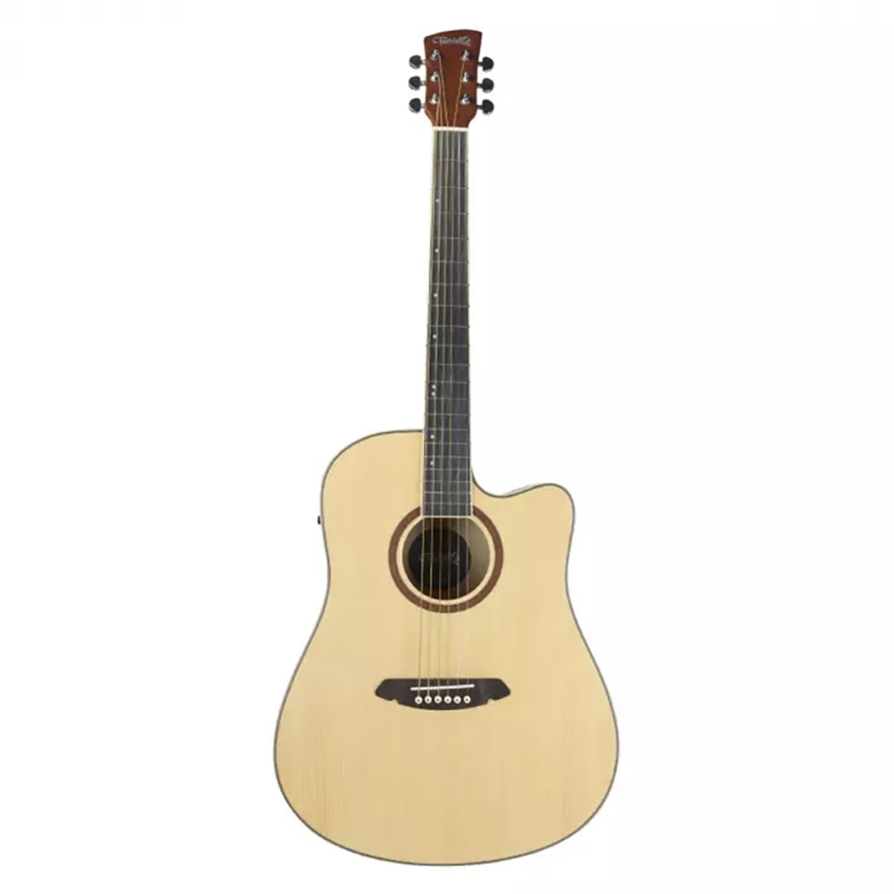 Violão Tonante Safira 41 N41L Natural Fosco Eletroacústico Aço Folk