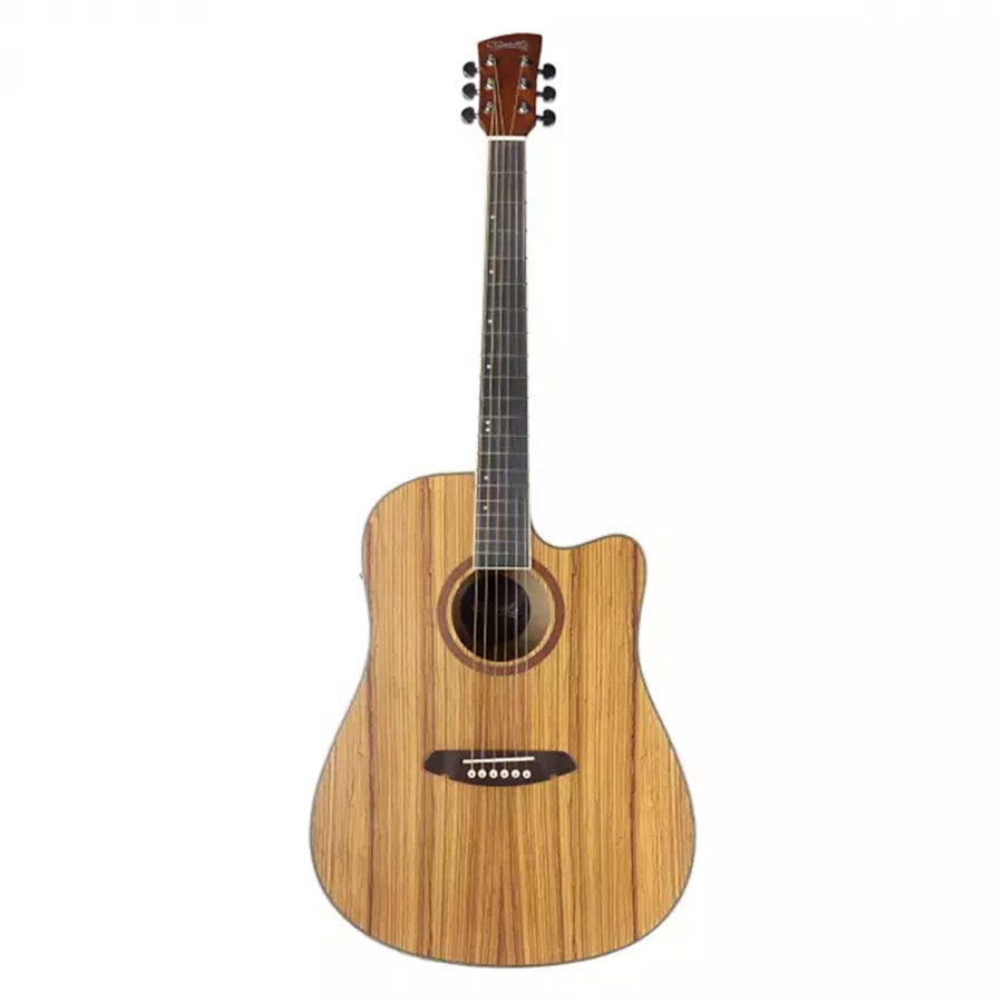 Violão Tonante Safira 41 N41Z Zebra Eletroacústico Aço Folk Violão Tonante Safira 41 N41Z Zebra Eletroacústico Aço Folk