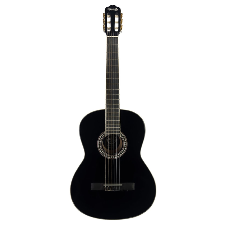 Violão Tonante VTL1954P Linha Lorenzzo Clássico 39" de Nylon Preto Fosco