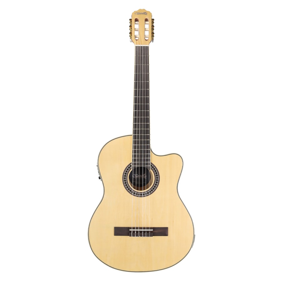Violão Tonante VTLSC1954N Linha Lorenzzo Flat 39" de Nylon Natural Fosco C/ Afinador Violão Tonante VTLSC1954N Linha Lorenzzo Flat 39" de Nylon Natural Fosco C/ Afinador