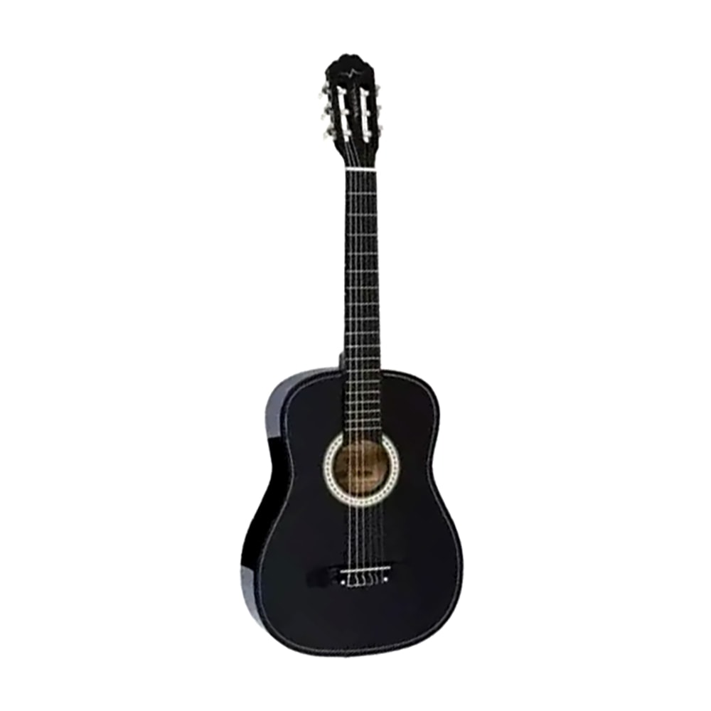 Violão Vogga Infantil VCA54 BK Preto Nylon Tamanho 34