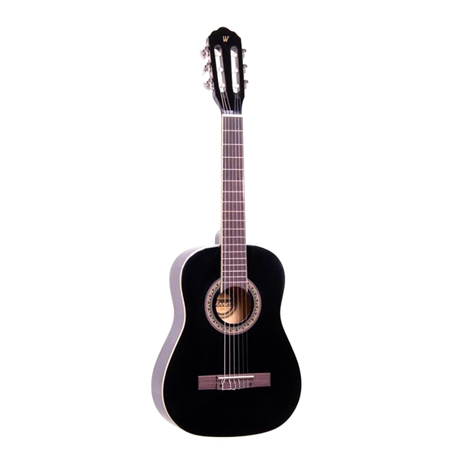 Violão Winner Infantil Nylon 34 Polegadas Preto Violão Winner Infantil Nylon 34 Polegadas Preto