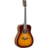 Violão Yamaha FG-TA BS TransAcoustic Series Folk de Aço C/ Pré SYSTEM70 TransAcoustic Brown Sunburst C/ Efeitos