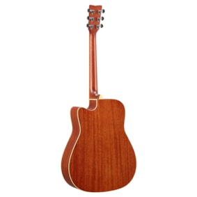 Violão Yamaha FGC-TA VT TransAcoustic Folk de Aço Vintage Tint com Pré SYSTEM70 C/ Efeitos