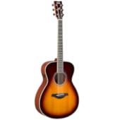 Produto Violão Yamaha FS-TA BS Brown Sunburst TransAcoustic Concert  Aço Com Efeitos