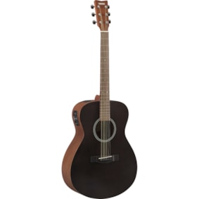 Violão Yamaha FSX400 SMB Black Satin Eletroacústico Concert de Aço