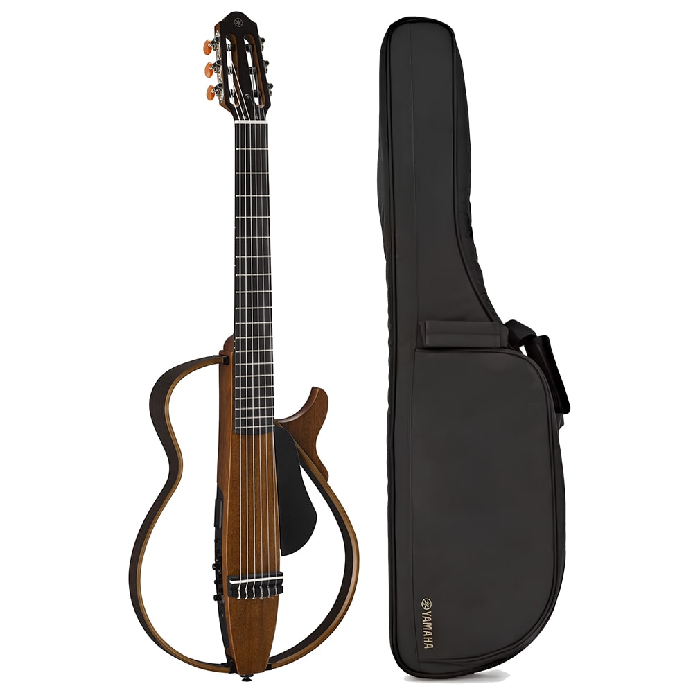 Violão Yamaha Silent SLG200N Natural Fosco Nylon C/ Bag