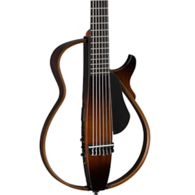 Violão Yamaha SLG200N TBS Tobacco Brown Sunburst Eletroacústico Silent Nylon C/ Bag