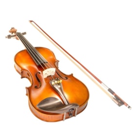 Violino Benson BVA702 NS 4/4 Linha Amati Crina Animal C/ Case